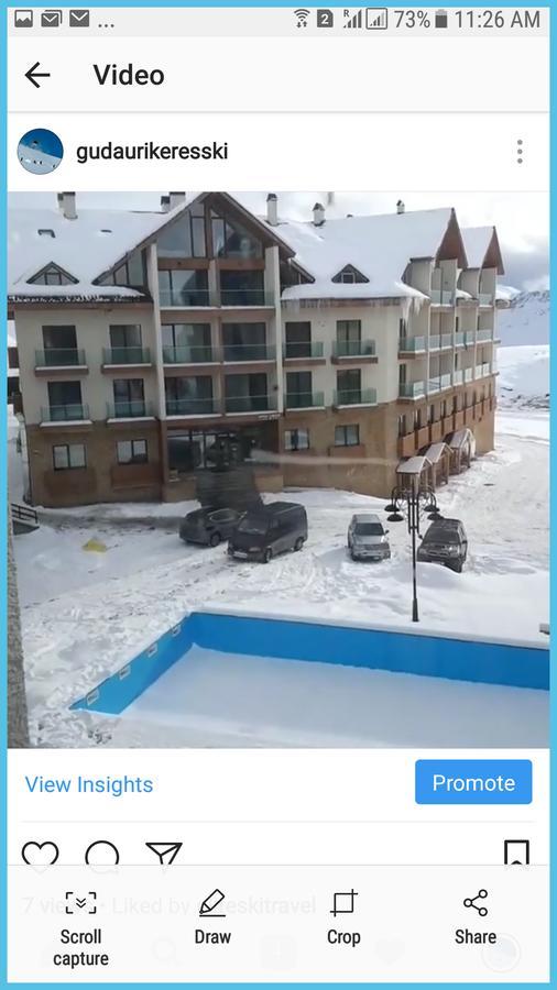Ski Apartment Gudauri Exterior foto
