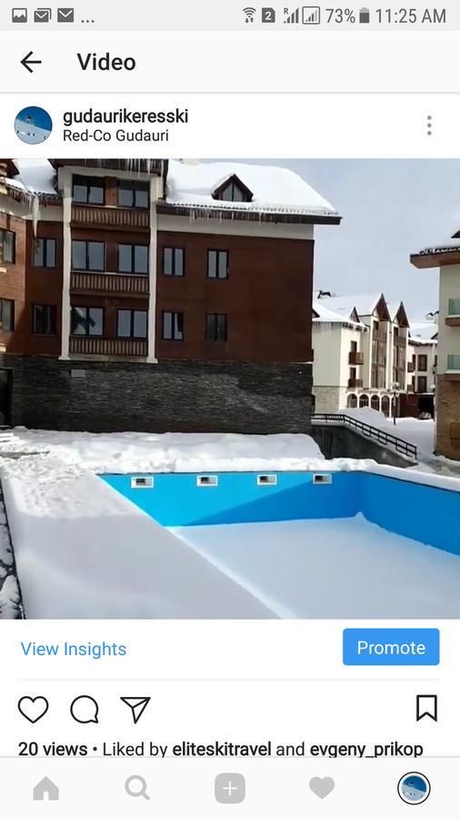 Ski Apartment Gudauri Exterior foto